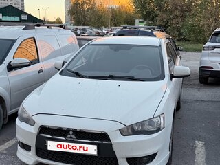 2008 Mitsubishi Lancer X, белый, 665000 рублей, вид 2