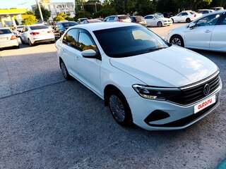 2021 Volkswagen Polo VI, белый, 1200000 рублей, вид 3