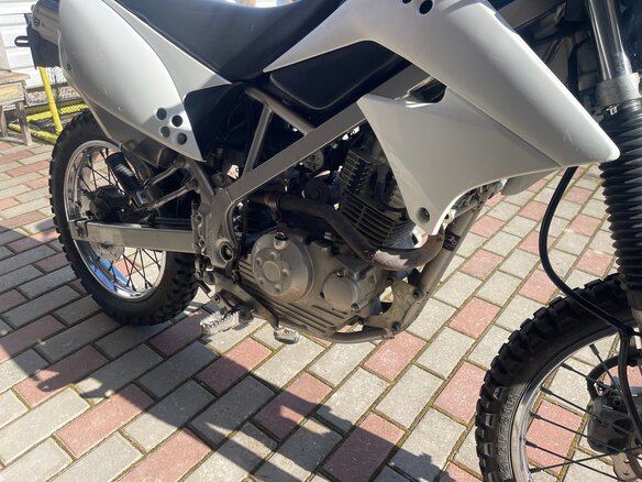 2010 Kawasaki KLX 125, белый, 300000 рублей - вид 14