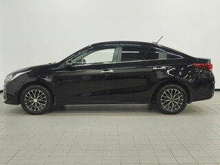 2017 Kia Rio III Рестайлинг, чёрный, 1186000 рублей, вид 4