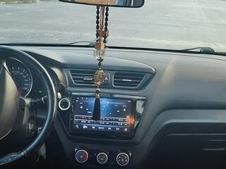 2015 Kia Rio III Рестайлинг, голубой, 1200000 рублей, вид 4