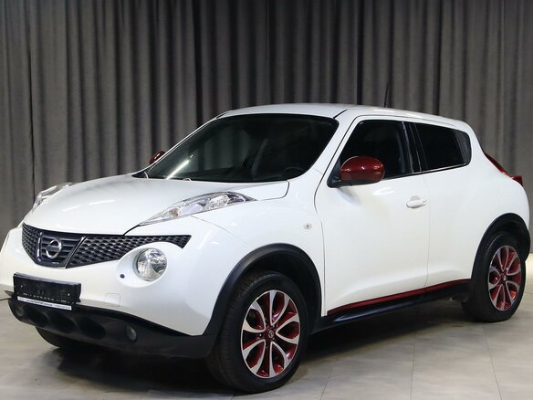 2013 Nissan Juke I, белый