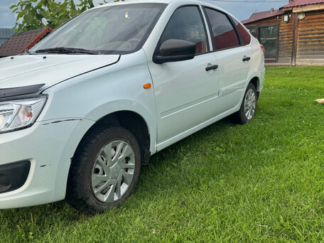 2016 Lada (ВАЗ) Granta I, белый, 330000 рублей, вид 5