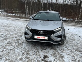 2024 Lada (ВАЗ) Vesta Cross I Рестайлинг (NG), серебристый, 1300000 рублей, вид 3