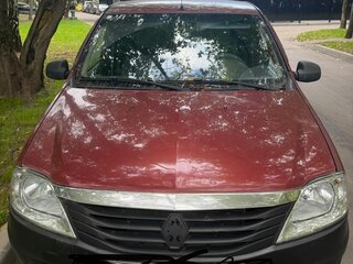 2011 Renault Logan I Рестайлинг, красный, 115000 рублей, вид 1