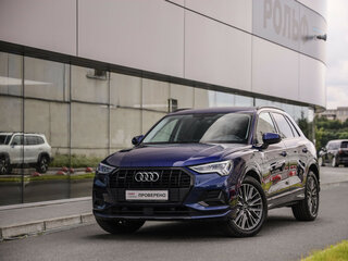 2021 Audi Q3 40 TFSI II (F3), синий, 3143555 рублей, вид 1