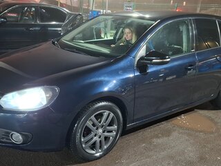 2011 Volkswagen Golf VI, синий, 799000 рублей, вид 3
