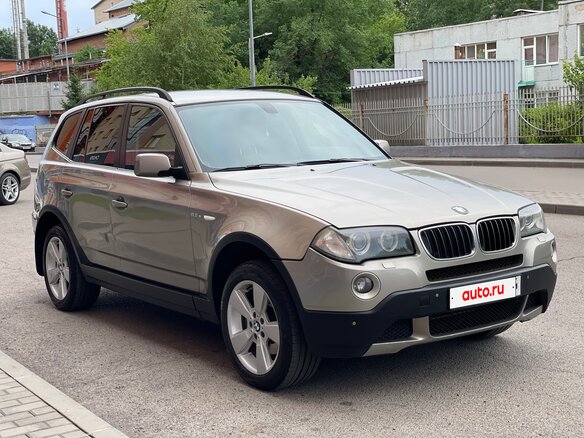 2006 BMW X3 25i I (E83) Рестайлинг, бежевый - вид 6