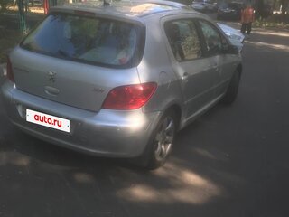 2006 Peugeot 307 I Рестайлинг, серебристый, 340000 рублей, вид 2