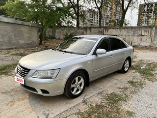 2008 Hyundai Sonata V (NF) Рестайлинг, серебристый, 689000 рублей, вид 2