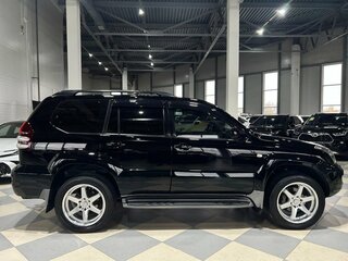2008 Toyota Land Cruiser Prado 4-speed 120 Series Рестайлинг, чёрный, 3149000 рублей, вид 4