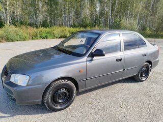 2005 Hyundai Accent ТагАЗ II, серый, 310000 рублей, вид 5