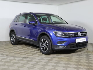 2018 Volkswagen Tiguan II, синий, 2079990 рублей, вид 3