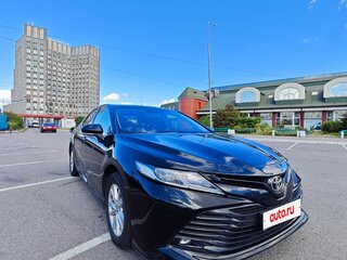 2019 Toyota Camry VIII (XV70), чёрный, 2600000 рублей, вид 1