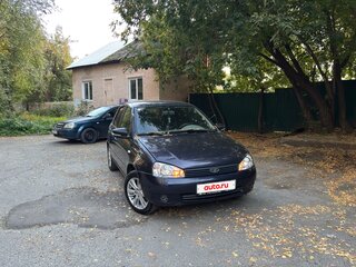 2008 Lada (ВАЗ) Kalina I, синий, 240000 рублей, вид 2