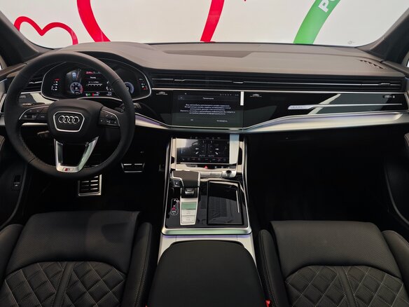 2025 Audi Q7 50 TDI II (4M) Рестайлинг 2, чёрный - вид 6