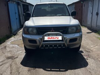 2001 Mitsubishi Montero III, серебристый, 550000 рублей, вид 3