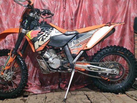 2008 KTM 200 EXC, оранжевый, 320000 рублей, вид 3