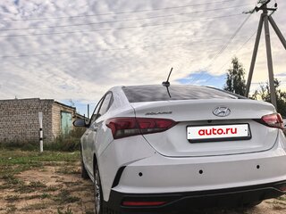 2020 Hyundai Solaris II Рестайлинг, белый, 1380000 рублей, вид 4