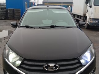 2020 Lada (ВАЗ) Granta I Рестайлинг, чёрный, 700000 рублей, вид 4