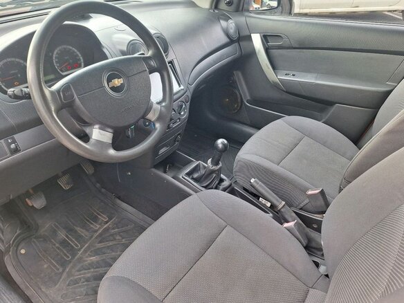2007 Chevrolet Aveo I Рестайлинг, красный, 219000 рублей - вид 8