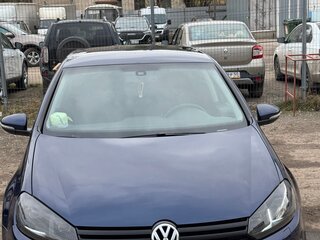 2010 Volkswagen Golf VI, синий, 610000 рублей, вид 1