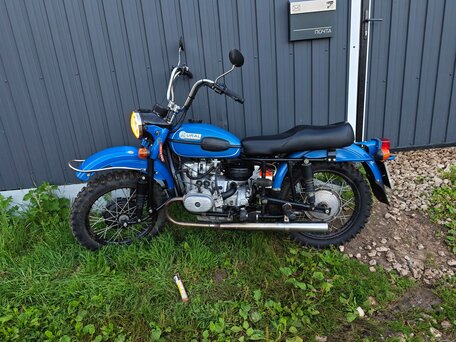 1990 Урал ИМЗ-8.103, синий, 170000 рублей, вид 2