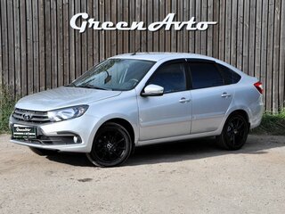 2019 Lada (ВАЗ) Granta I Рестайлинг, серебристый, 680000 рублей, вид 1