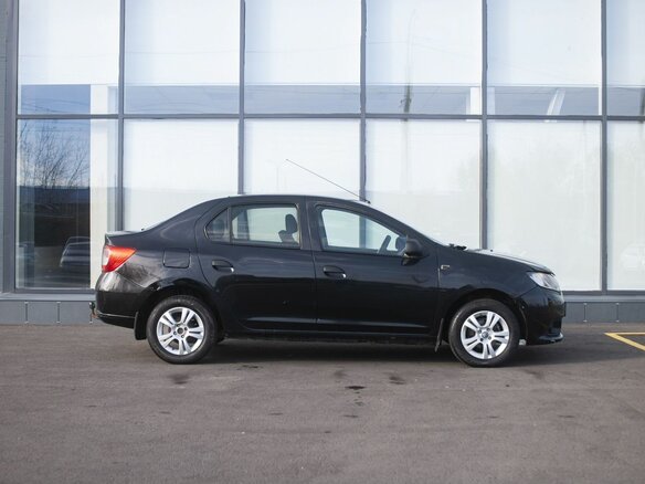 2014 Renault Logan II, чёрный, 570000 рублей - вид 7