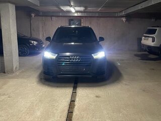 2019 Audi Q7 II (4M), чёрный, 5500000 рублей, вид 2