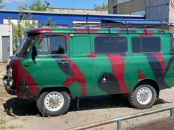 2004 УАЗ 3962, зелёный, 650000 рублей - вид 2