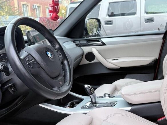 2012 BMW X3 20d xDrive II (F25), красный, 2500000 рублей - вид 13