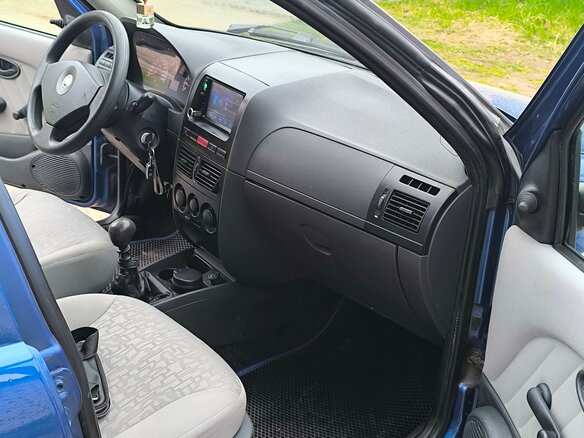2011 Fiat Albea I Рестайлинг, синий, 380000 рублей - вид 8