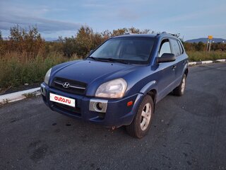 2006 Hyundai Tucson I, синий, 619000 рублей, вид 1