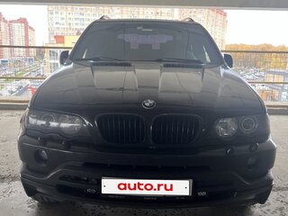 2002 BMW X5 4.6is I (E53), чёрный, 999000 рублей, вид 1