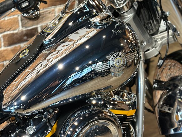 2025 Harley-Davidson Fat Boy, чёрный, 6000000 рублей - вид 11