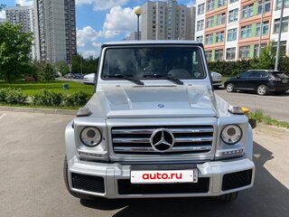2017 Mercedes-Benz G-Класс 350 d II (W463) Рестайлинг 4, серебристый, 6333000 рублей, вид 3