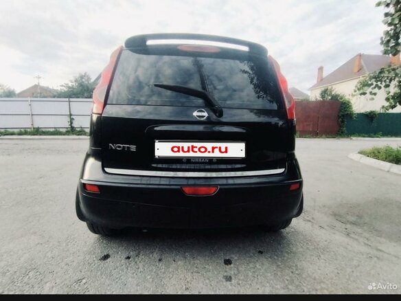 2007 Nissan Note I, чёрный, 380000 рублей - вид 3
