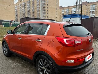 2013 Kia Sportage III, оранжевый, 1540000 рублей, вид 4