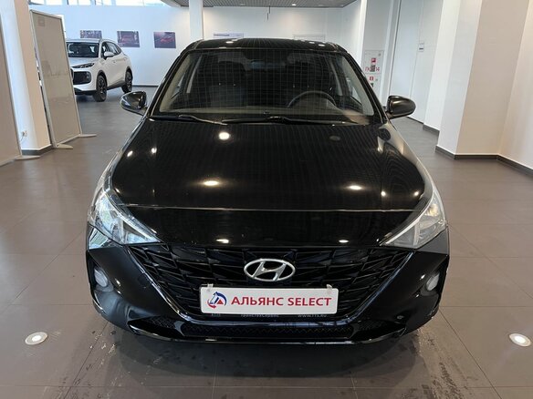 2021 Hyundai Solaris II Рестайлинг, чёрный - вид 7