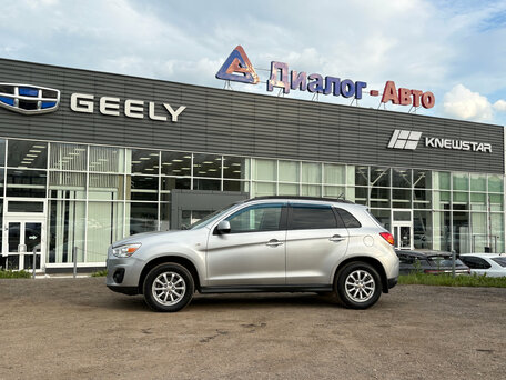 2013 Mitsubishi ASX I Рестайлинг, серебристый, 650000 рублей, вид 2