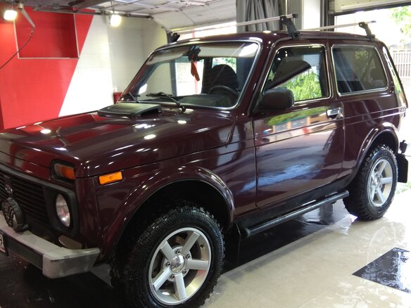 2007 Lada (ВАЗ) 2121 (4x4) I Рестайлинг, пурпурный, 570000 рублей - вид 2