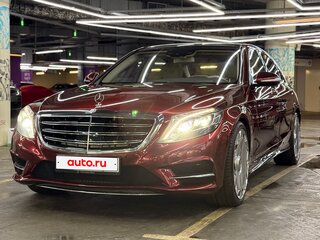 2015 Mercedes-Benz S-Класс 500 VI (W222, C217), красный, 3200000 рублей, вид 4