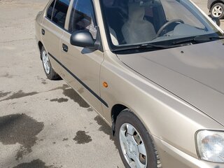 2005 Hyundai Accent ТагАЗ II, бежевый, 280000 рублей, вид 3