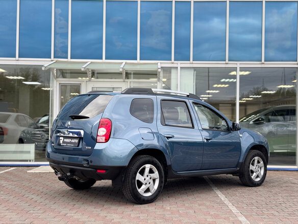 2012 Renault Duster I, синий - вид 2