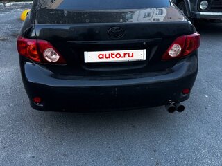 2007 Toyota Corolla AMT X (E140, E150), чёрный, 450000 рублей, вид 3