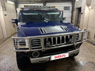 2008 Hummer H2 I Рестайлинг, синий, 4650000 рублей, вид 5