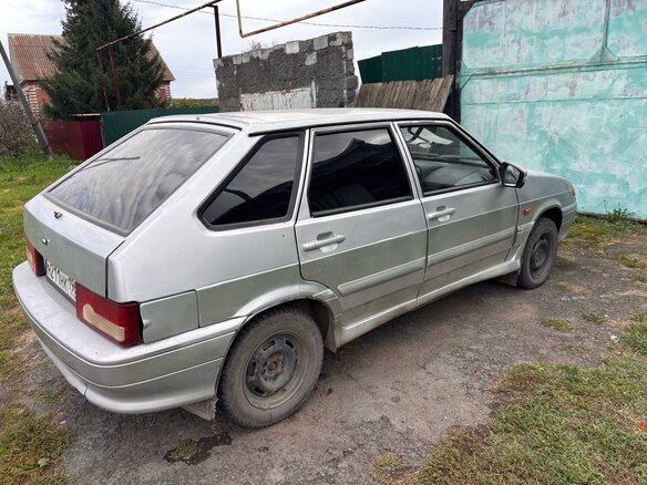2008 Lada (ВАЗ) 2114, серебристый, 140000 рублей - вид 3