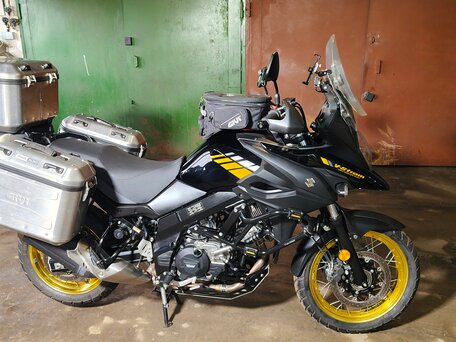 2020 Suzuki V-Strom DL 650, чёрный, 899000 рублей, вид 4