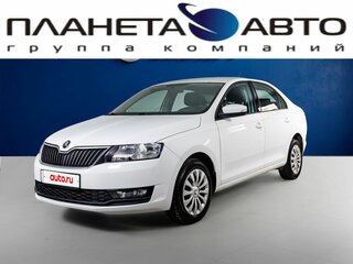 2019 Skoda Rapid I Рестайлинг, белый, 1294000 рублей, вид 1
